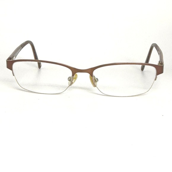 Banana Republic‎ Nanette 0JQD 135 Brown Semi-Rimless Eyeglasses Frames Men 22217 main image 7